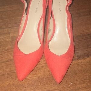 14th & Union Vibrant Red Heels